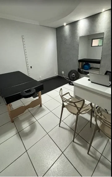 Sala de atendimento de fisioterapia